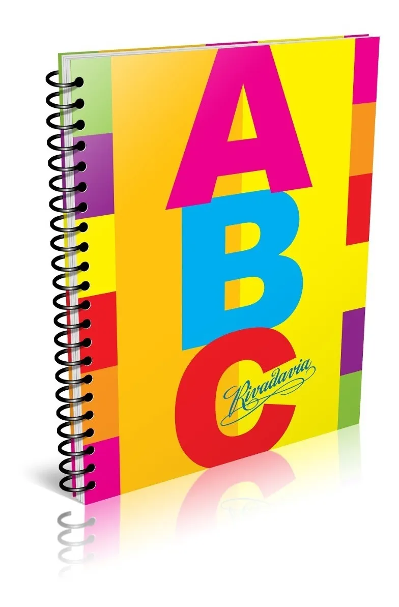 CUADERNO ABC CON ESPIRAL TAPA DURA 21 X 27 X 100 HJS GRANDE